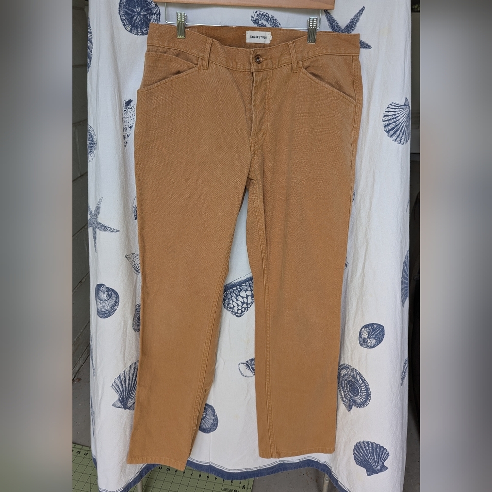 Taylor Stitch The Camp Pant Boss Duck Size 34 X 30